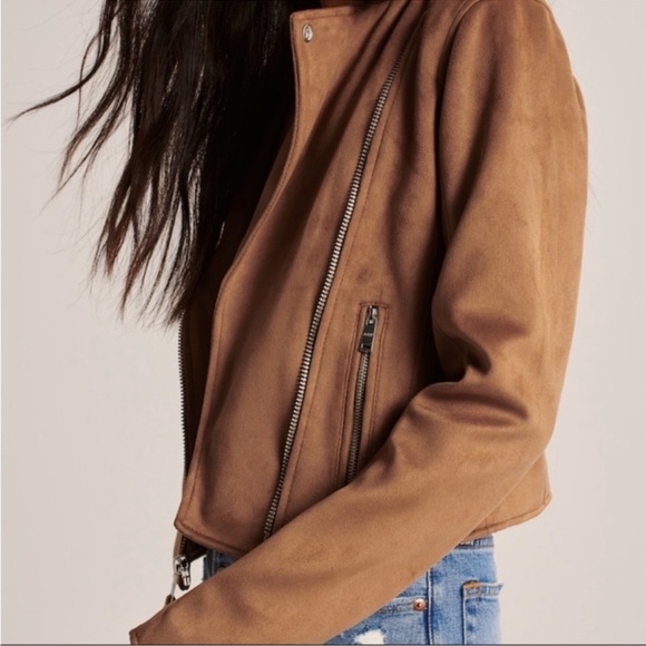 Abercrombie & Fitch Suede Jacket - Picture 4 of 7